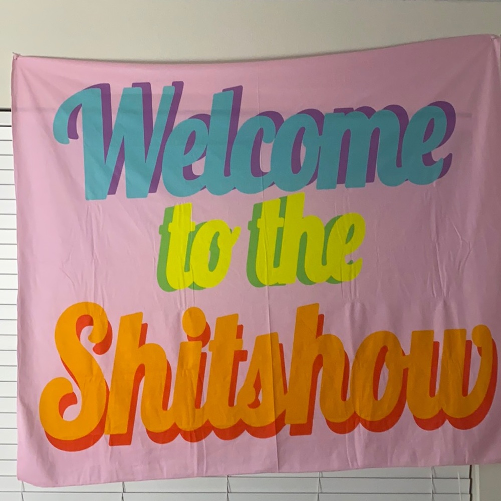 Welcome tapestry